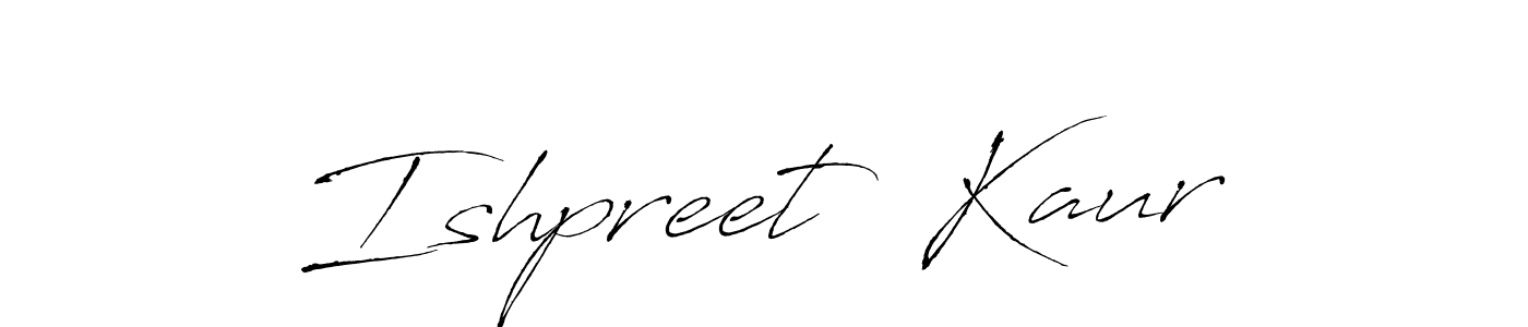 Make a beautiful signature design for name Ishpreet  Kaur. Use this online signature maker to create a handwritten signature for free. Ishpreet  Kaur signature style 6 images and pictures png