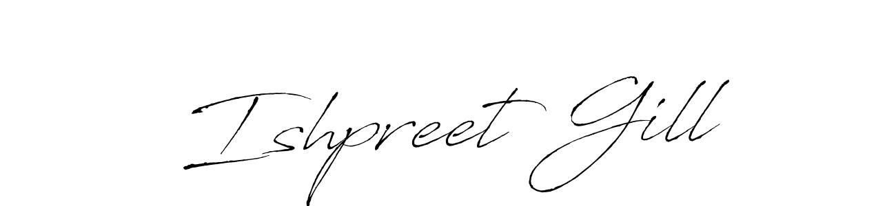 Also You can easily find your signature by using the search form. We will create Ishpreet Gill name handwritten signature images for you free of cost using Antro_Vectra sign style. Ishpreet Gill signature style 6 images and pictures png