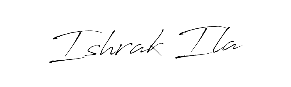 Use a signature maker to create a handwritten signature online. With this signature software, you can design (Antro_Vectra) your own signature for name Ishrak Ila. Ishrak Ila signature style 6 images and pictures png