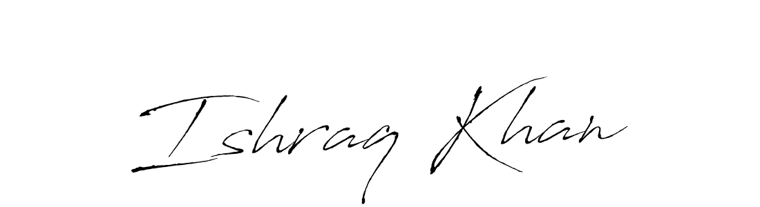 This is the best signature style for the Ishraq Khan name. Also you like these signature font (Antro_Vectra). Mix name signature. Ishraq Khan signature style 6 images and pictures png