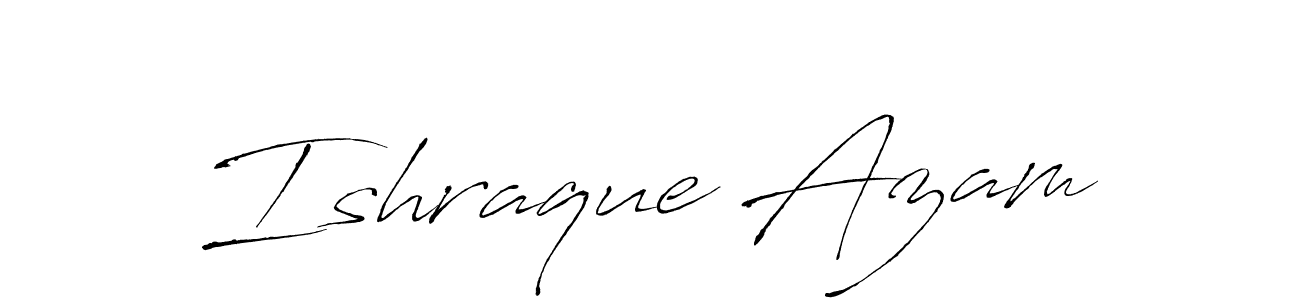 You should practise on your own different ways (Antro_Vectra) to write your name (Ishraque Azam) in signature. don't let someone else do it for you. Ishraque Azam signature style 6 images and pictures png