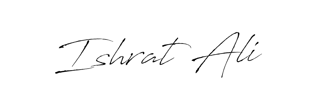 Make a beautiful signature design for name Ishrat Ali. Use this online signature maker to create a handwritten signature for free. Ishrat Ali signature style 6 images and pictures png