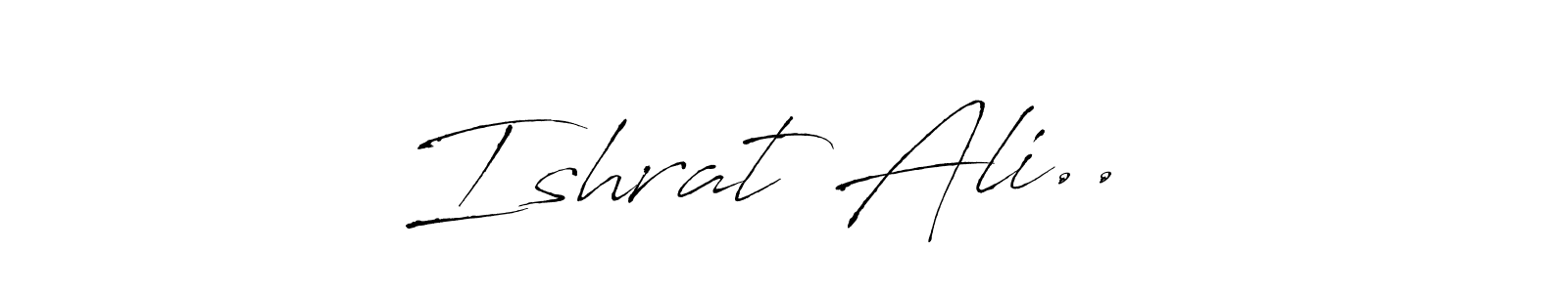 Also we have Ishrat Ali.. ❤ name is the best signature style. Create professional handwritten signature collection using Antro_Vectra autograph style. Ishrat Ali.. ❤ signature style 6 images and pictures png