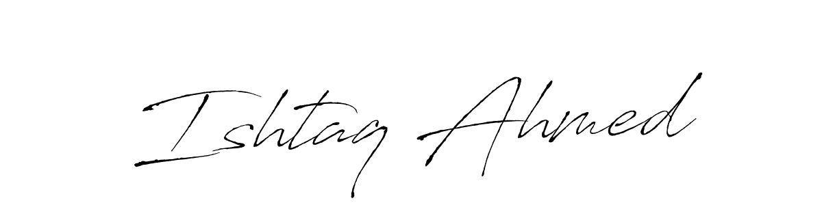 Make a beautiful signature design for name Ishtaq Ahmed. Use this online signature maker to create a handwritten signature for free. Ishtaq Ahmed signature style 6 images and pictures png