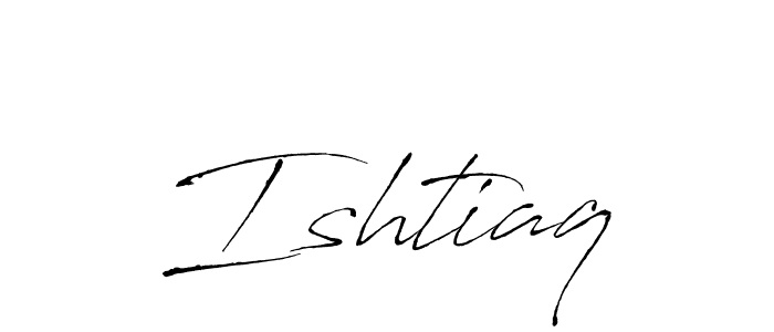 Antro_Vectra is a professional signature style that is perfect for those who want to add a touch of class to their signature. It is also a great choice for those who want to make their signature more unique. Get Ishtiaq name to fancy signature for free. Ishtiaq signature style 6 images and pictures png