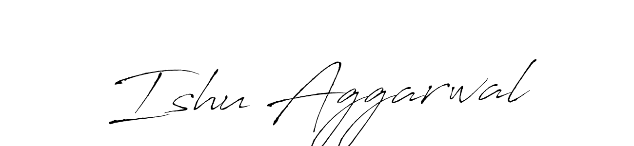 Also we have Ishu Aggarwal name is the best signature style. Create professional handwritten signature collection using Antro_Vectra autograph style. Ishu Aggarwal signature style 6 images and pictures png