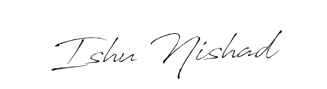 The best way (Antro_Vectra) to make a short signature is to pick only two or three words in your name. The name Ishu Nishad include a total of six letters. For converting this name. Ishu Nishad signature style 6 images and pictures png