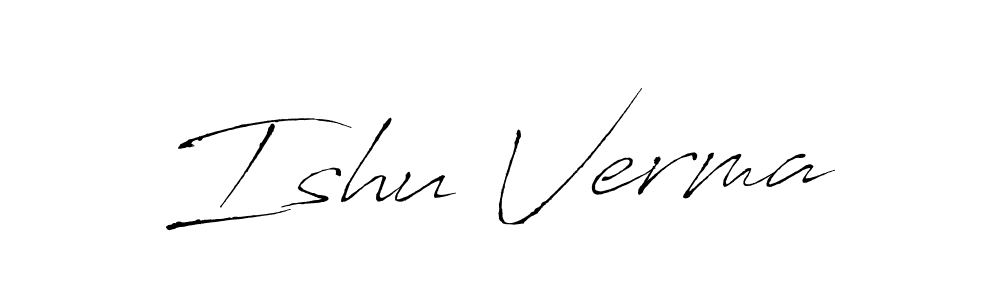 Here are the top 10 professional signature styles for the name Ishu Verma. These are the best autograph styles you can use for your name. Ishu Verma signature style 6 images and pictures png