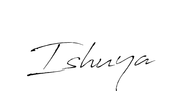 You should practise on your own different ways (Antro_Vectra) to write your name (Ishuya) in signature. don't let someone else do it for you. Ishuya signature style 6 images and pictures png