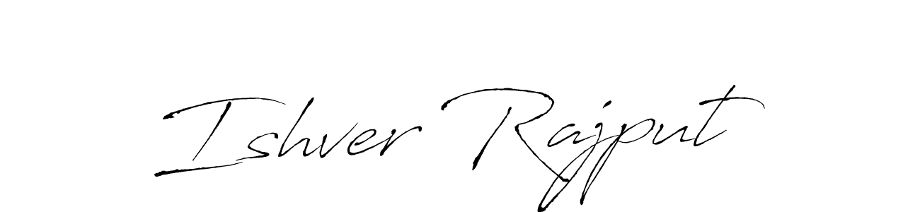 You can use this online signature creator to create a handwritten signature for the name Ishver Rajput. This is the best online autograph maker. Ishver Rajput signature style 6 images and pictures png