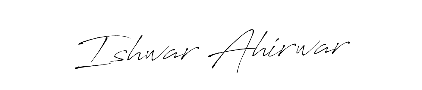 Here are the top 10 professional signature styles for the name Ishwar Ahirwar. These are the best autograph styles you can use for your name. Ishwar Ahirwar signature style 6 images and pictures png