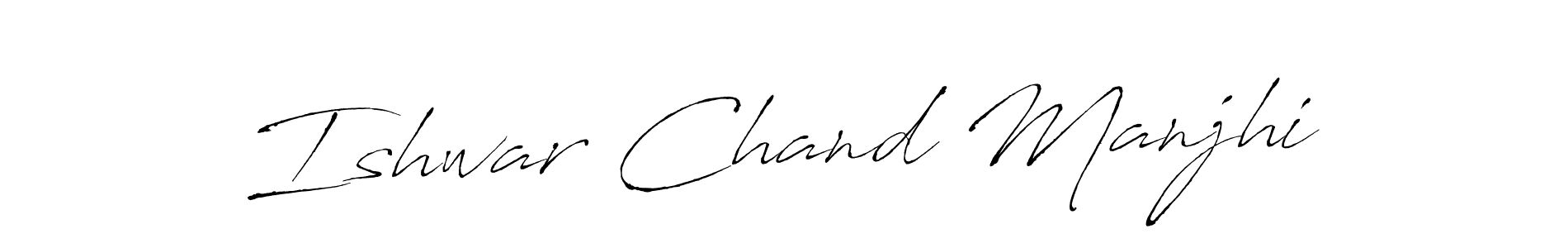 Use a signature maker to create a handwritten signature online. With this signature software, you can design (Antro_Vectra) your own signature for name Ishwar Chand Manjhi. Ishwar Chand Manjhi signature style 6 images and pictures png