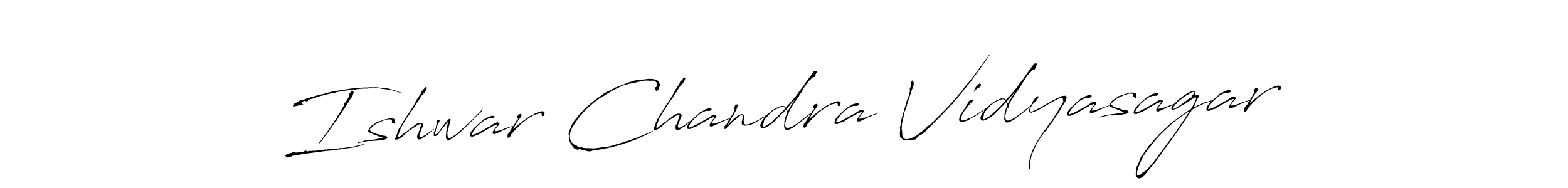 Ishwar Chandra Vidyasagar stylish signature style. Best Handwritten Sign (Antro_Vectra) for my name. Handwritten Signature Collection Ideas for my name Ishwar Chandra Vidyasagar. Ishwar Chandra Vidyasagar signature style 6 images and pictures png