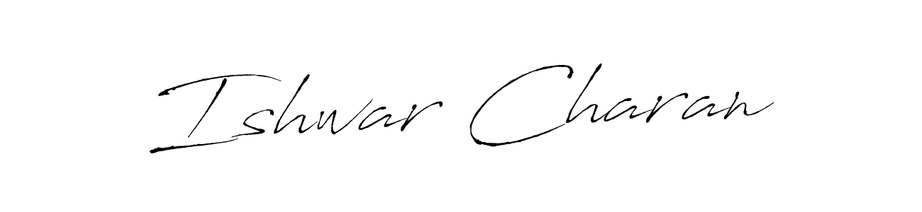 It looks lik you need a new signature style for name Ishwar Charan. Design unique handwritten (Antro_Vectra) signature with our free signature maker in just a few clicks. Ishwar Charan signature style 6 images and pictures png