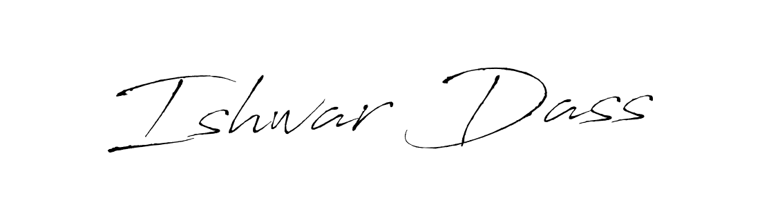 Ishwar Dass stylish signature style. Best Handwritten Sign (Antro_Vectra) for my name. Handwritten Signature Collection Ideas for my name Ishwar Dass. Ishwar Dass signature style 6 images and pictures png