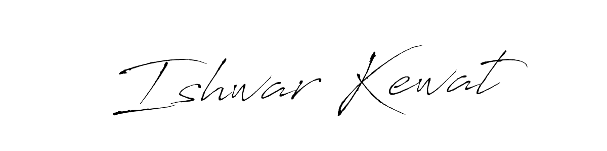 Design your own signature with our free online signature maker. With this signature software, you can create a handwritten (Antro_Vectra) signature for name Ishwar Kewat. Ishwar Kewat signature style 6 images and pictures png