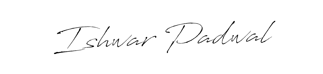 How to make Ishwar Padwal name signature. Use Antro_Vectra style for creating short signs online. This is the latest handwritten sign. Ishwar Padwal signature style 6 images and pictures png