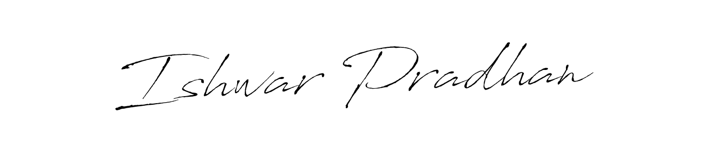 Antro_Vectra is a professional signature style that is perfect for those who want to add a touch of class to their signature. It is also a great choice for those who want to make their signature more unique. Get Ishwar Pradhan name to fancy signature for free. Ishwar Pradhan signature style 6 images and pictures png