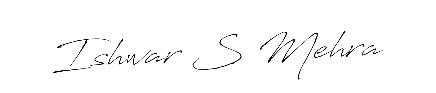 You should practise on your own different ways (Antro_Vectra) to write your name (Ishwar S Mehra) in signature. don't let someone else do it for you. Ishwar S Mehra signature style 6 images and pictures png