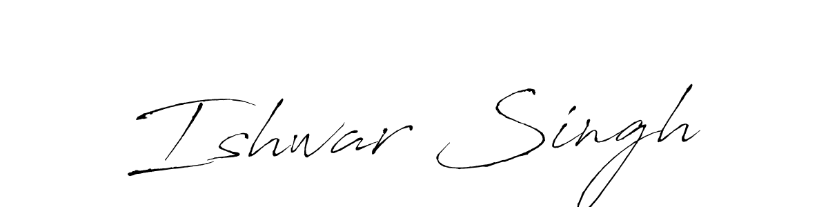 How to make Ishwar Singh signature? Antro_Vectra is a professional autograph style. Create handwritten signature for Ishwar Singh name. Ishwar Singh signature style 6 images and pictures png