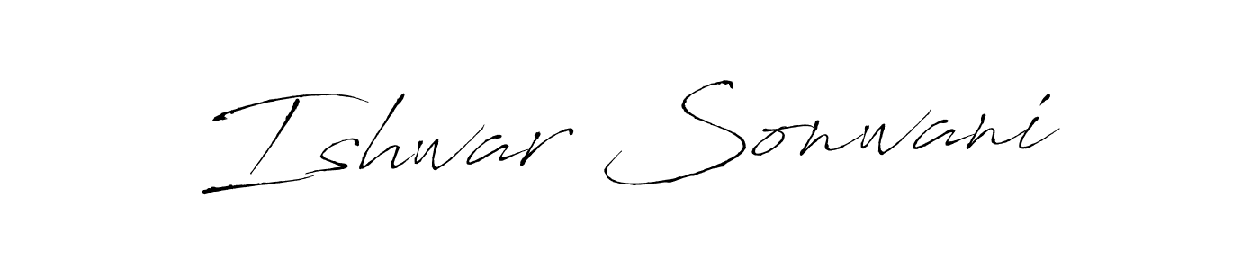 It looks lik you need a new signature style for name Ishwar Sonwani. Design unique handwritten (Antro_Vectra) signature with our free signature maker in just a few clicks. Ishwar Sonwani signature style 6 images and pictures png