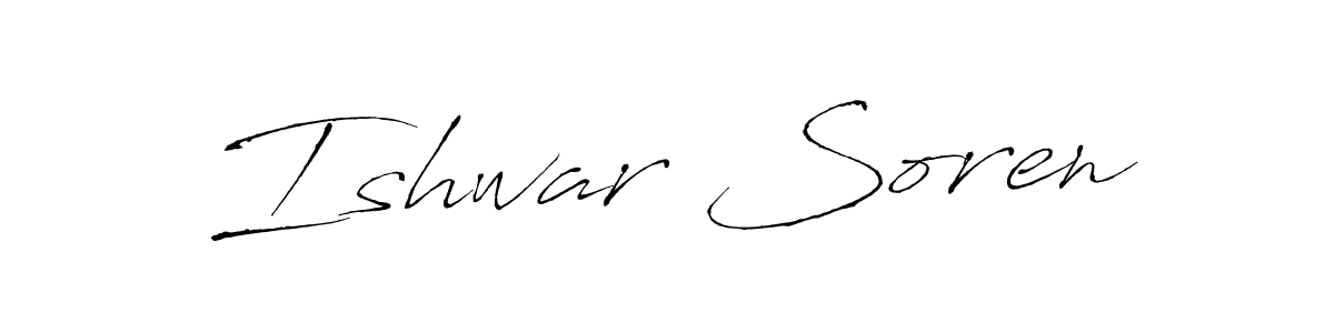Antro_Vectra is a professional signature style that is perfect for those who want to add a touch of class to their signature. It is also a great choice for those who want to make their signature more unique. Get Ishwar Soren name to fancy signature for free. Ishwar Soren signature style 6 images and pictures png