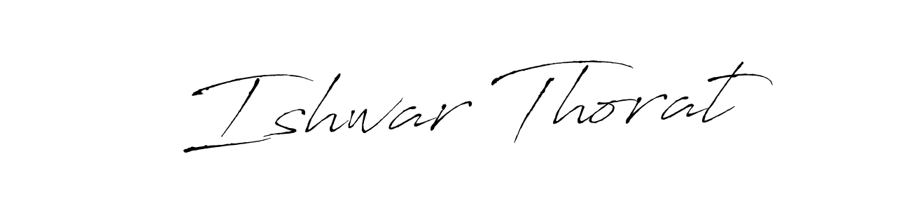 Antro_Vectra is a professional signature style that is perfect for those who want to add a touch of class to their signature. It is also a great choice for those who want to make their signature more unique. Get Ishwar Thorat name to fancy signature for free. Ishwar Thorat signature style 6 images and pictures png