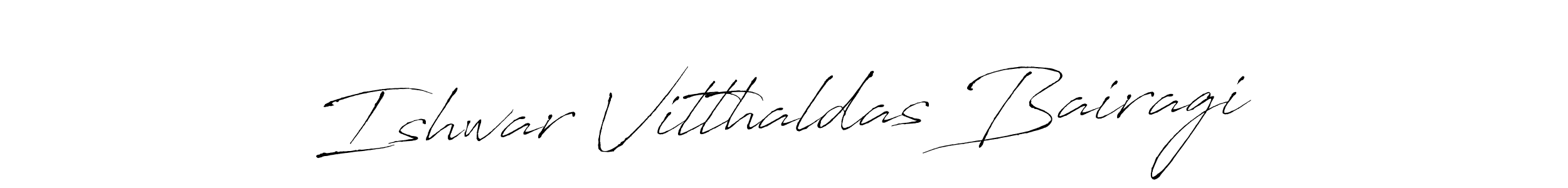 Also we have Ishwar Vitthaldas Bairagi name is the best signature style. Create professional handwritten signature collection using Antro_Vectra autograph style. Ishwar Vitthaldas Bairagi signature style 6 images and pictures png