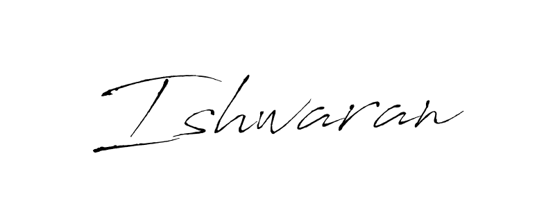 The best way (Antro_Vectra) to make a short signature is to pick only two or three words in your name. The name Ishwaran include a total of six letters. For converting this name. Ishwaran signature style 6 images and pictures png