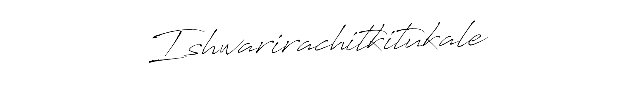 Create a beautiful signature design for name Ishwarirachitkitukale. With this signature (Antro_Vectra) fonts, you can make a handwritten signature for free. Ishwarirachitkitukale signature style 6 images and pictures png