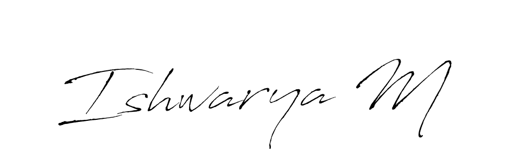 How to Draw Ishwarya M signature style? Antro_Vectra is a latest design signature styles for name Ishwarya M. Ishwarya M signature style 6 images and pictures png