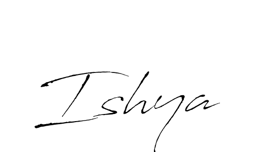 The best way (Antro_Vectra) to make a short signature is to pick only two or three words in your name. The name Ishya include a total of six letters. For converting this name. Ishya signature style 6 images and pictures png