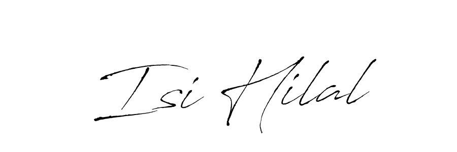 Make a beautiful signature design for name Isi Hilal. Use this online signature maker to create a handwritten signature for free. Isi Hilal signature style 6 images and pictures png
