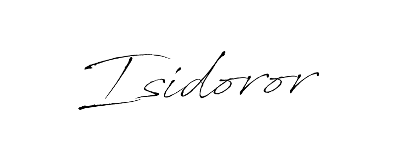 Antro_Vectra is a professional signature style that is perfect for those who want to add a touch of class to their signature. It is also a great choice for those who want to make their signature more unique. Get Isidoror name to fancy signature for free. Isidoror signature style 6 images and pictures png