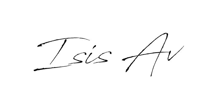 Antro_Vectra is a professional signature style that is perfect for those who want to add a touch of class to their signature. It is also a great choice for those who want to make their signature more unique. Get Isis Av name to fancy signature for free. Isis Av signature style 6 images and pictures png