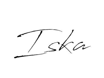 if you are searching for the best signature style for your name Iska. so please give up your signature search. here we have designed multiple signature styles  using Antro_Vectra. Iska signature style 6 images and pictures png