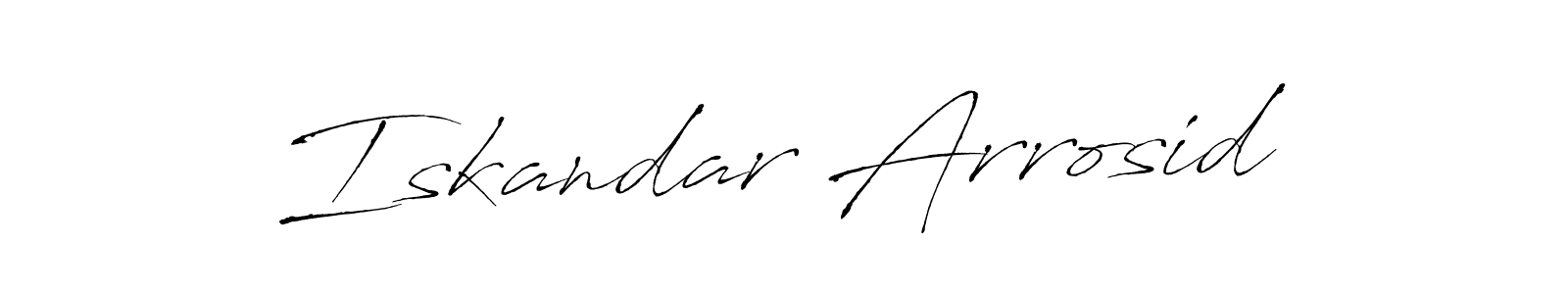 This is the best signature style for the Iskandar Arrosid name. Also you like these signature font (Antro_Vectra). Mix name signature. Iskandar Arrosid signature style 6 images and pictures png