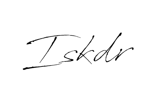 Also we have Iskdr name is the best signature style. Create professional handwritten signature collection using Antro_Vectra autograph style. Iskdr signature style 6 images and pictures png