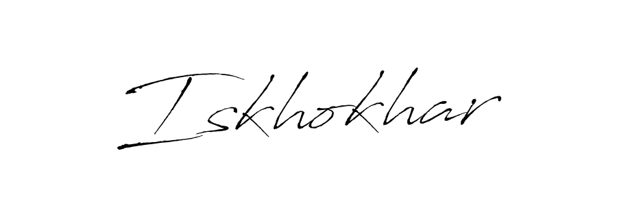 Make a beautiful signature design for name Iskhokhar. Use this online signature maker to create a handwritten signature for free. Iskhokhar signature style 6 images and pictures png
