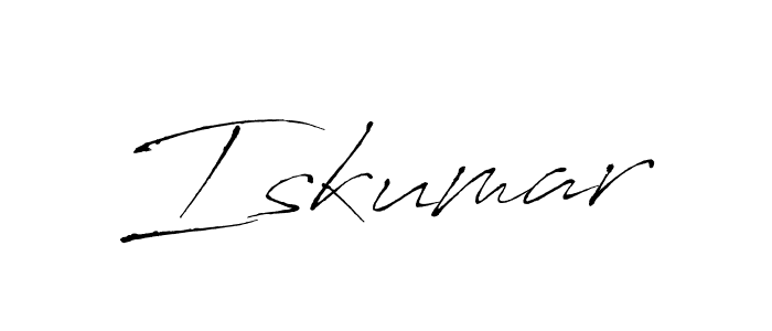 You can use this online signature creator to create a handwritten signature for the name Iskumar. This is the best online autograph maker. Iskumar signature style 6 images and pictures png
