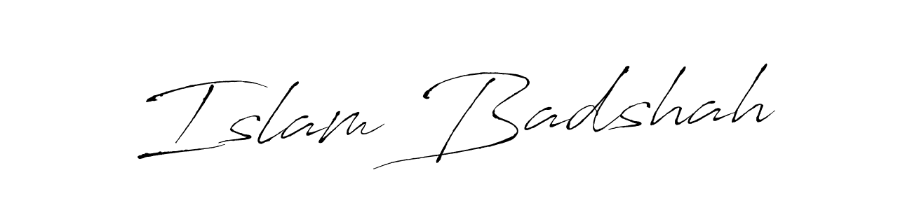 How to make Islam Badshah signature? Antro_Vectra is a professional autograph style. Create handwritten signature for Islam Badshah name. Islam Badshah signature style 6 images and pictures png