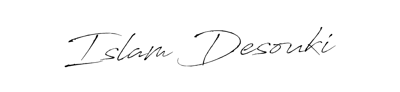 Make a beautiful signature design for name Islam Desouki. Use this online signature maker to create a handwritten signature for free. Islam Desouki signature style 6 images and pictures png