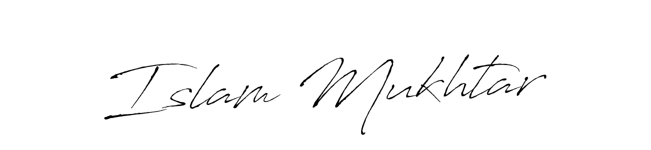 You should practise on your own different ways (Antro_Vectra) to write your name (Islam Mukhtar) in signature. don't let someone else do it for you. Islam Mukhtar signature style 6 images and pictures png