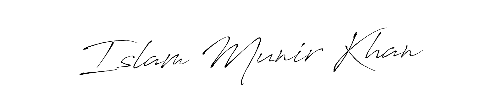 Make a beautiful signature design for name Islam Munir Khan. Use this online signature maker to create a handwritten signature for free. Islam Munir Khan signature style 6 images and pictures png