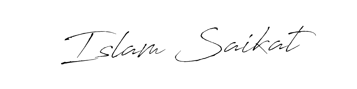 The best way (Antro_Vectra) to make a short signature is to pick only two or three words in your name. The name Islam Saikat include a total of six letters. For converting this name. Islam Saikat signature style 6 images and pictures png