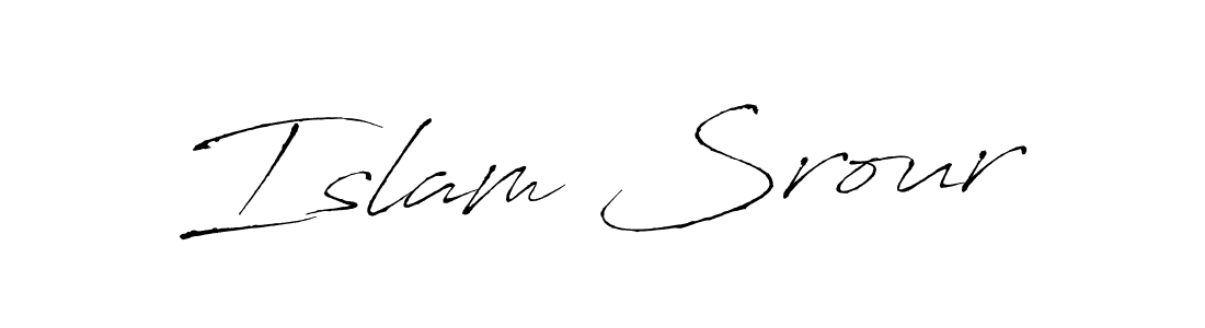 The best way (Antro_Vectra) to make a short signature is to pick only two or three words in your name. The name Islam Srour include a total of six letters. For converting this name. Islam Srour signature style 6 images and pictures png