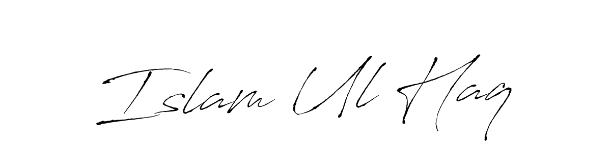 Make a beautiful signature design for name Islam Ul Haq. Use this online signature maker to create a handwritten signature for free. Islam Ul Haq signature style 6 images and pictures png