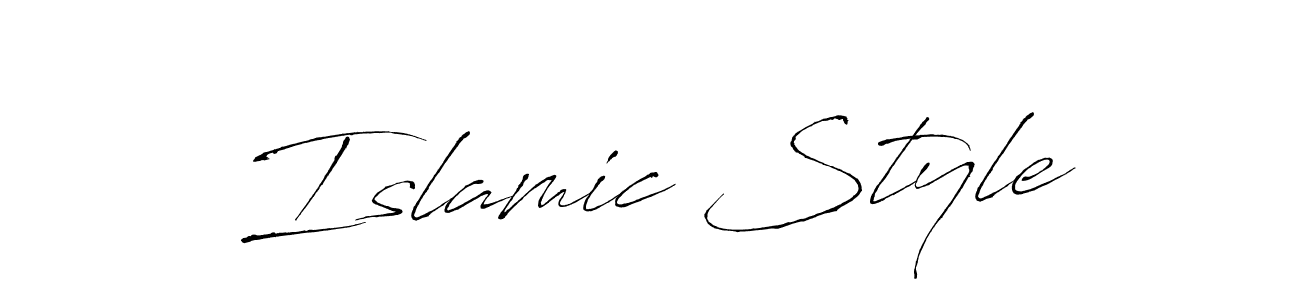 Also we have Islamic Style name is the best signature style. Create professional handwritten signature collection using Antro_Vectra autograph style. Islamic Style signature style 6 images and pictures png