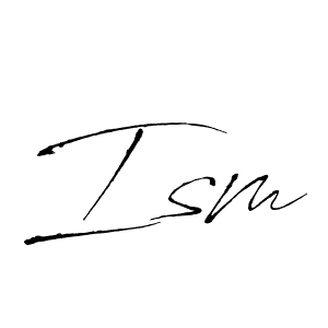 Here are the top 10 professional signature styles for the name Ism. These are the best autograph styles you can use for your name. Ism signature style 6 images and pictures png