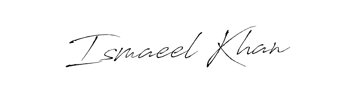 Make a short Ismaeel Khan signature style. Manage your documents anywhere anytime using Antro_Vectra. Create and add eSignatures, submit forms, share and send files easily. Ismaeel Khan signature style 6 images and pictures png